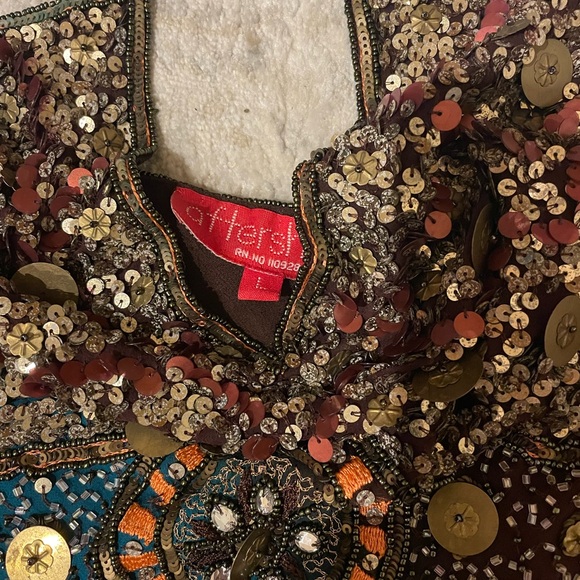 Vintage aftershock beaded tank - Picture 4 of 4